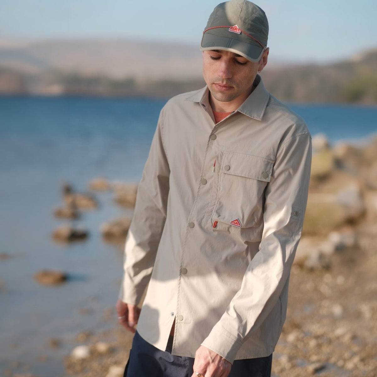Sealskinz Beighton Long Sleeve Hiking Shirt Stone
