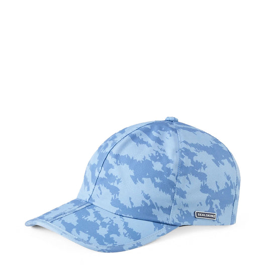 Sealskinz Salle Waterproof All Weather Foldable Peak Cap Blue - The Sporting Lodge