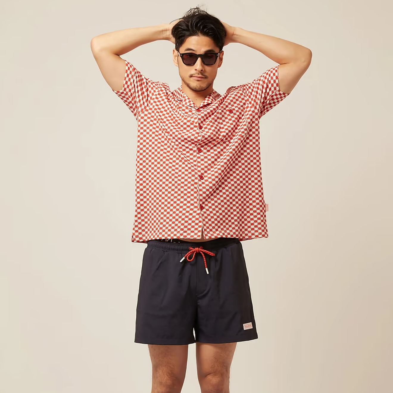 Sealskinz Southwood Quick Dry Plain Swim short Navy - The Sporting Lodge