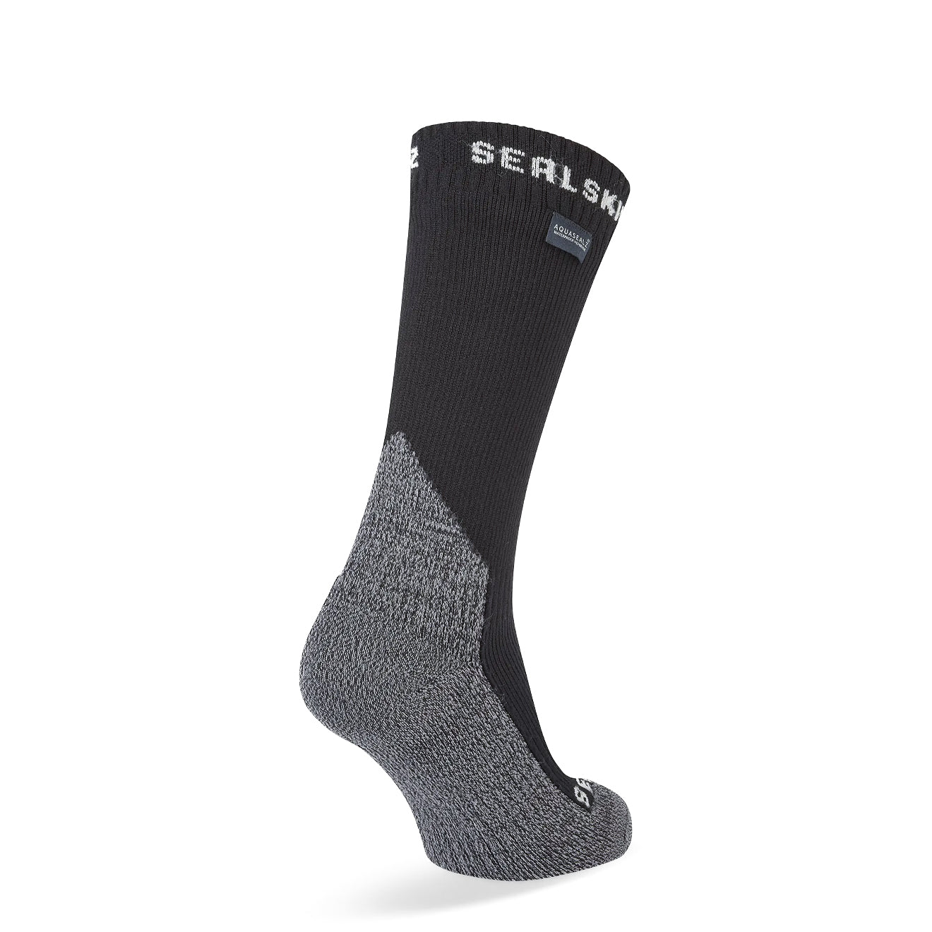 Sealskinz Stanfield Waterproof Extreme Cold Weather Mid Length Sock Black