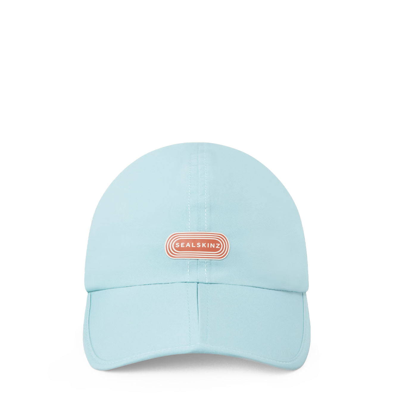 Sealskinz Wymondham Waterproof Quick Dry Foldable Printed Running Cap Blue - The Sporting Lodge