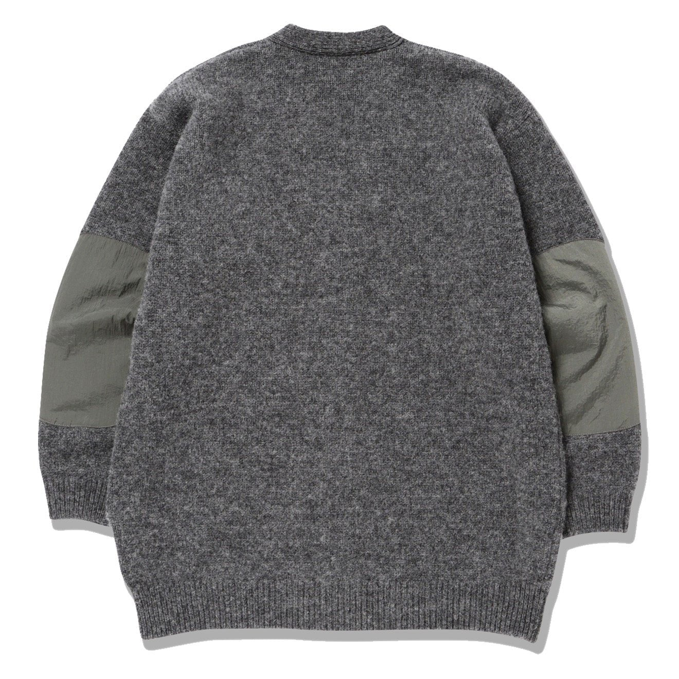 And Wander Shetland Wool Cardigan Gray - The Sporting Lodge