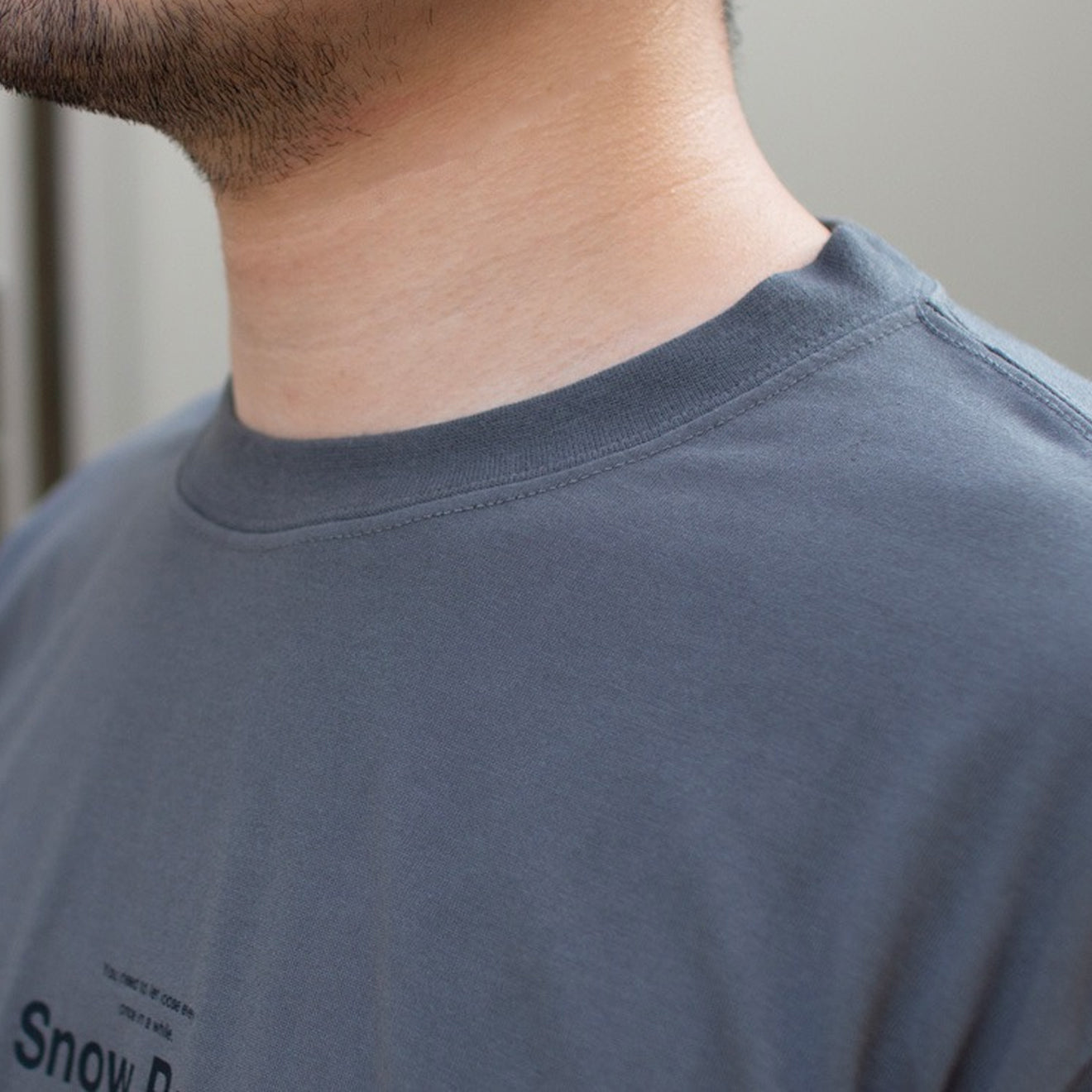 Snow Peak Camping Graphic T-Shirt Grey