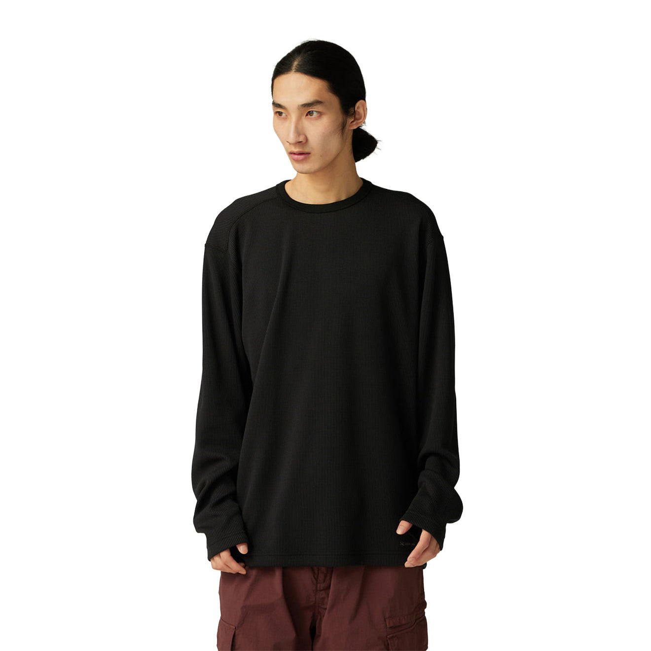 Snow Peak Dry Thermal L/S T-Shirt Black - The Sporting Lodge