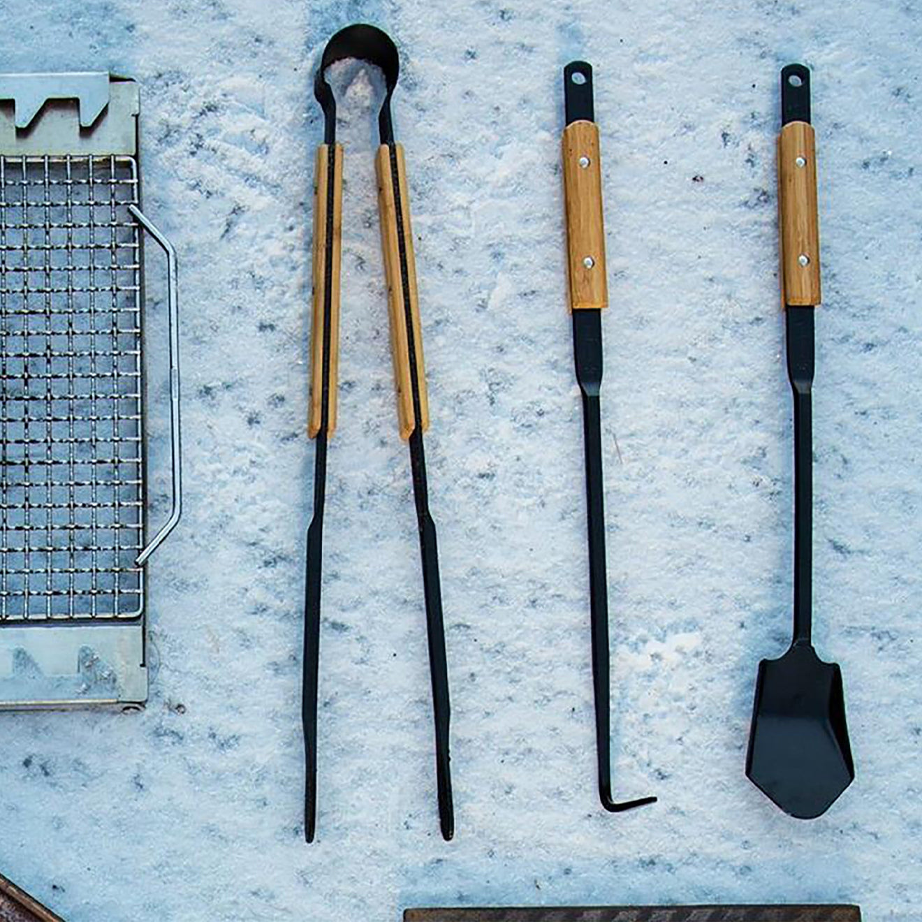 Snow Peak Fire Tool Set Pro. - The Sporting Lodge