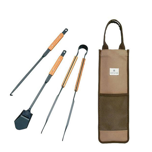 Snow Peak Fire Tool Set Pro. - The Sporting Lodge