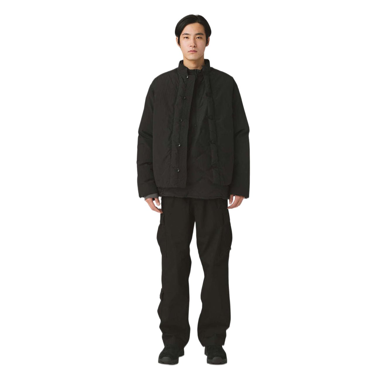 Snow Peak Garment Dyed Down Jacket Black - The Sporting Lodge