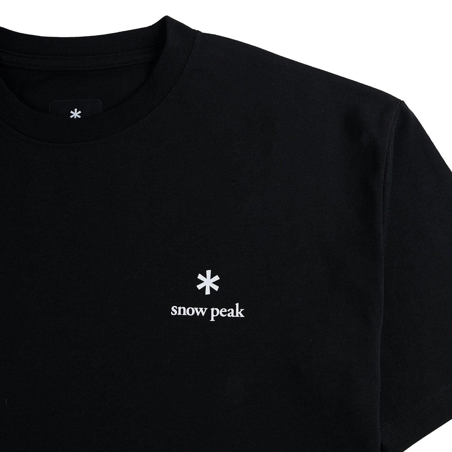 Snow Peak Logo T-Shirt Black - The Sporting Lodge