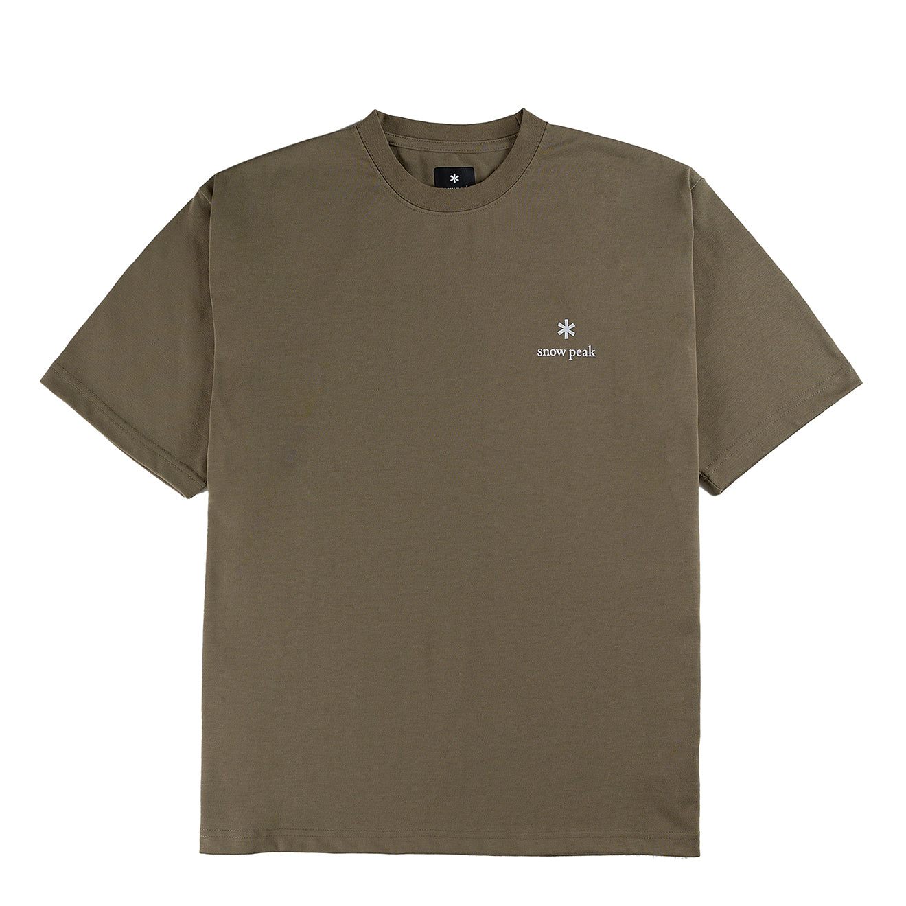 Snow Peak Logo T-Shirt Khaki