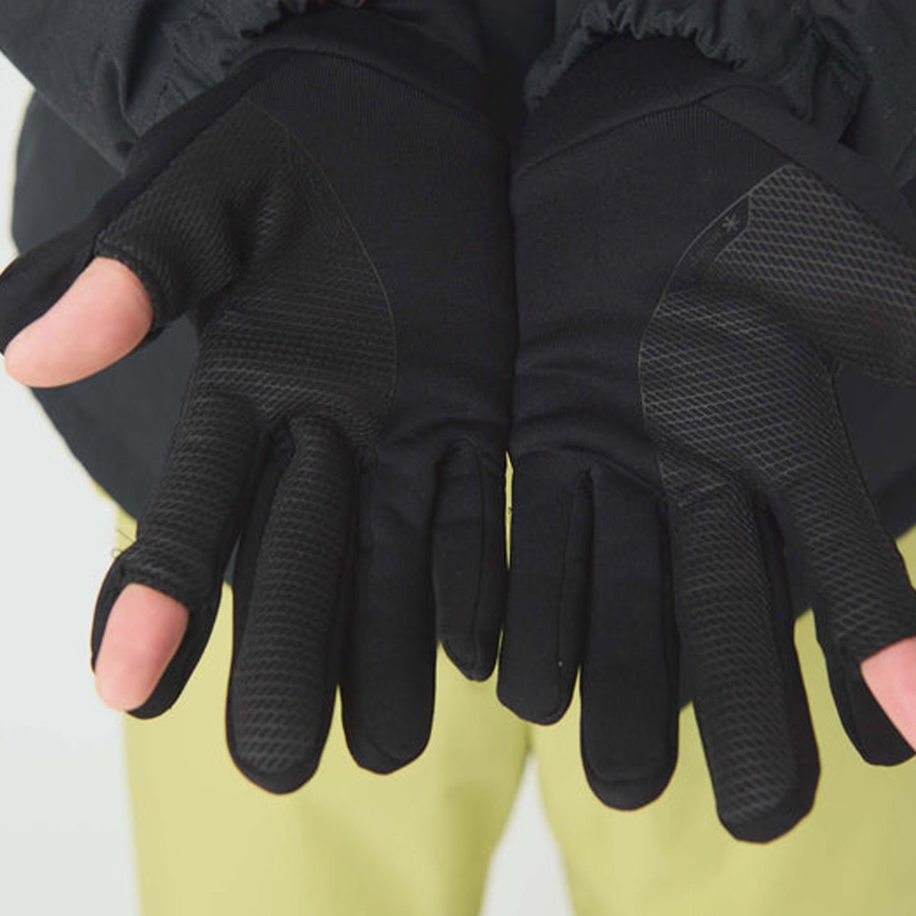 Snow Peak Polartec Power Stretch Gloves Grey