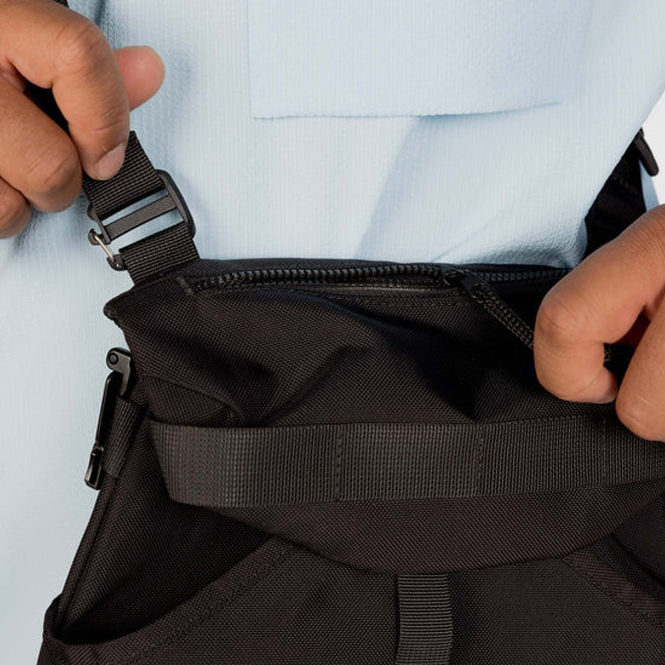 Snow Peak Recycled Cordura Shoulder Bag Black
