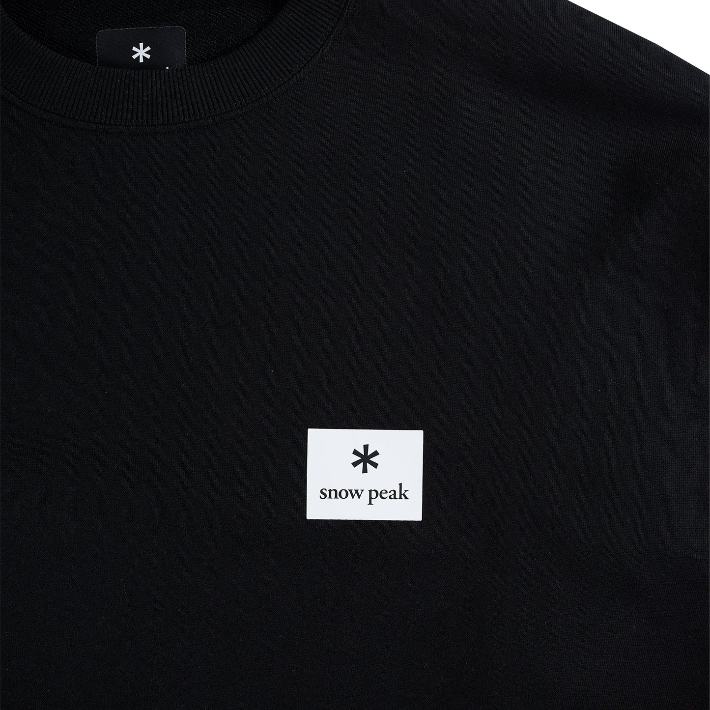 Snow Peak Square Logo Pullover Black - The Sporting Lodge