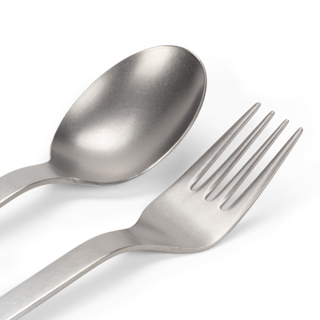 Snow Peak Titanium Fork and Spoon Set - The Sporting Lodge