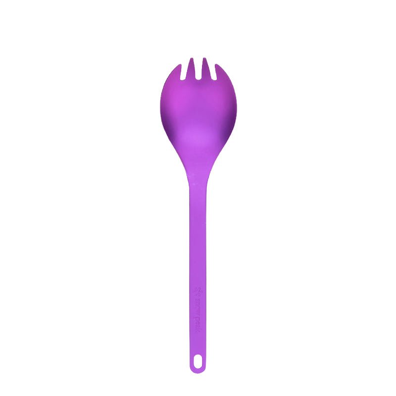 Snow Peak Titanium Spork Purple - The Sporting Lodge