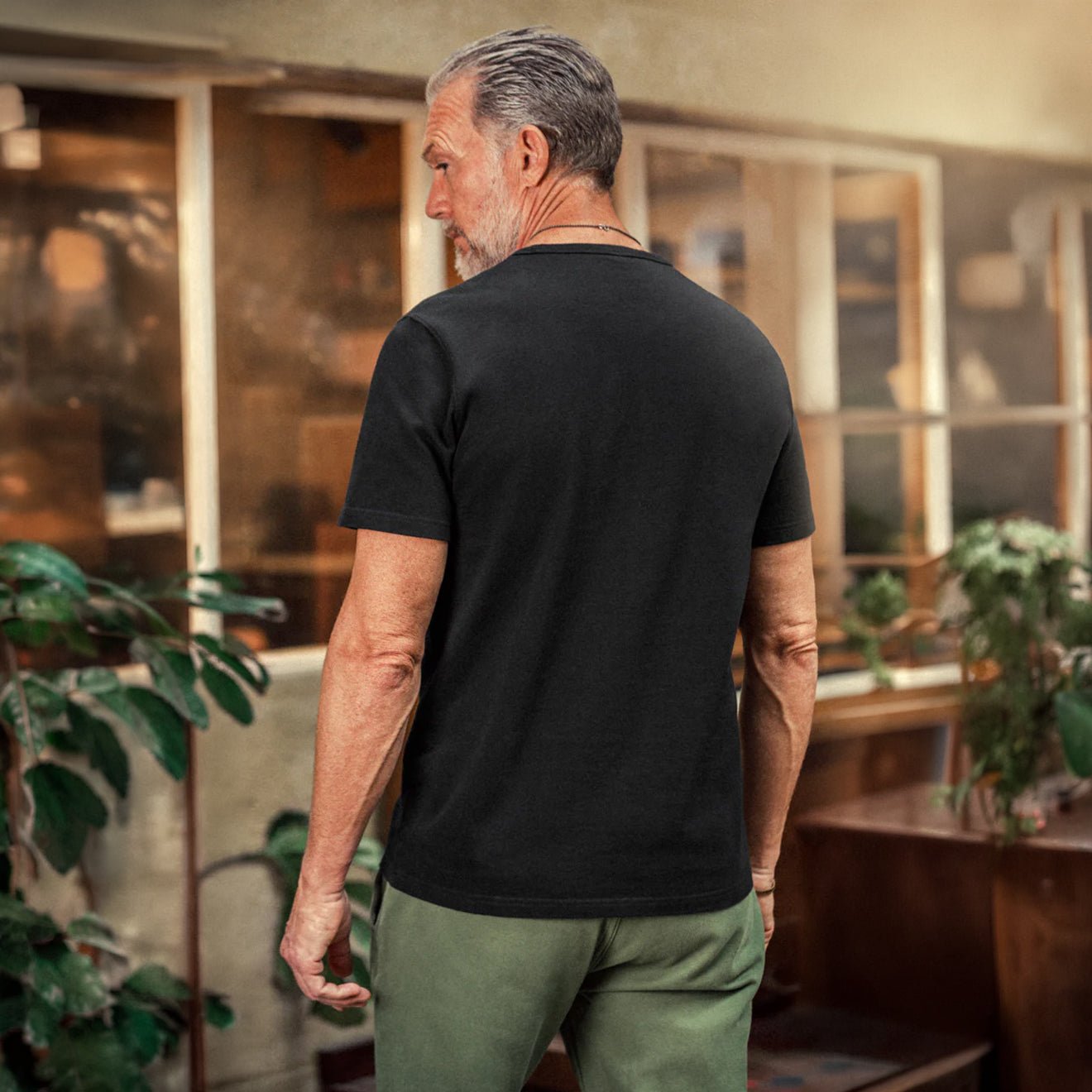 &Sons Boxer Pocket T-Shirt Black