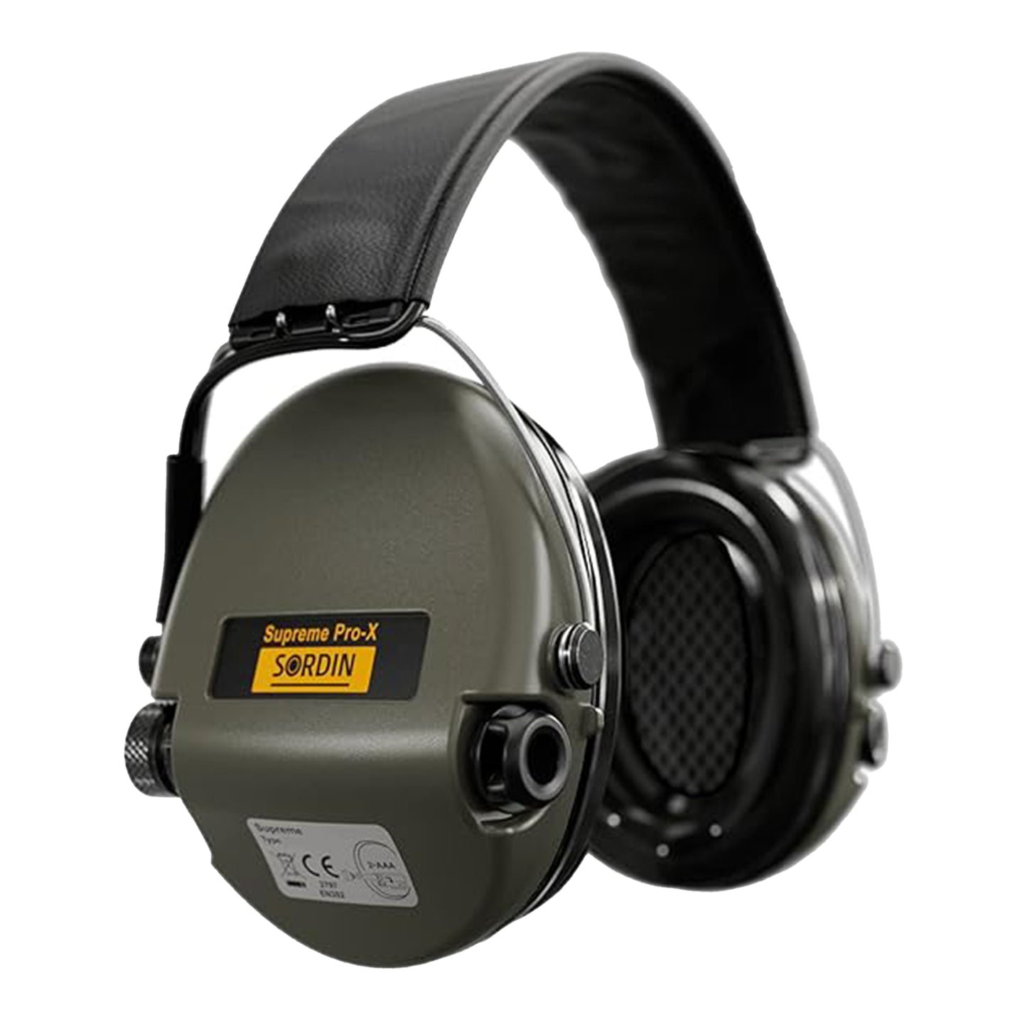 Sordin Supreme Pro-X Waterproof Earmuff Green