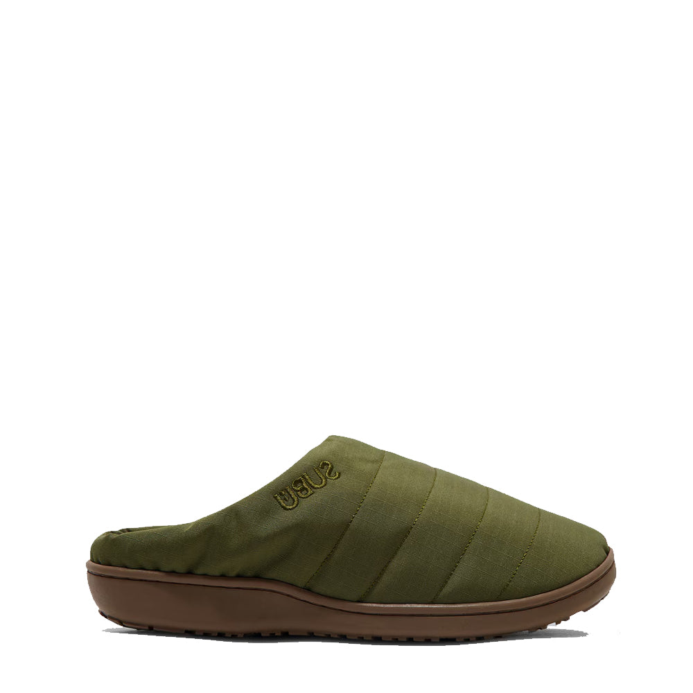 Subu Womens Nannen Military Slippers Olive Drab - The Sporting Lodge