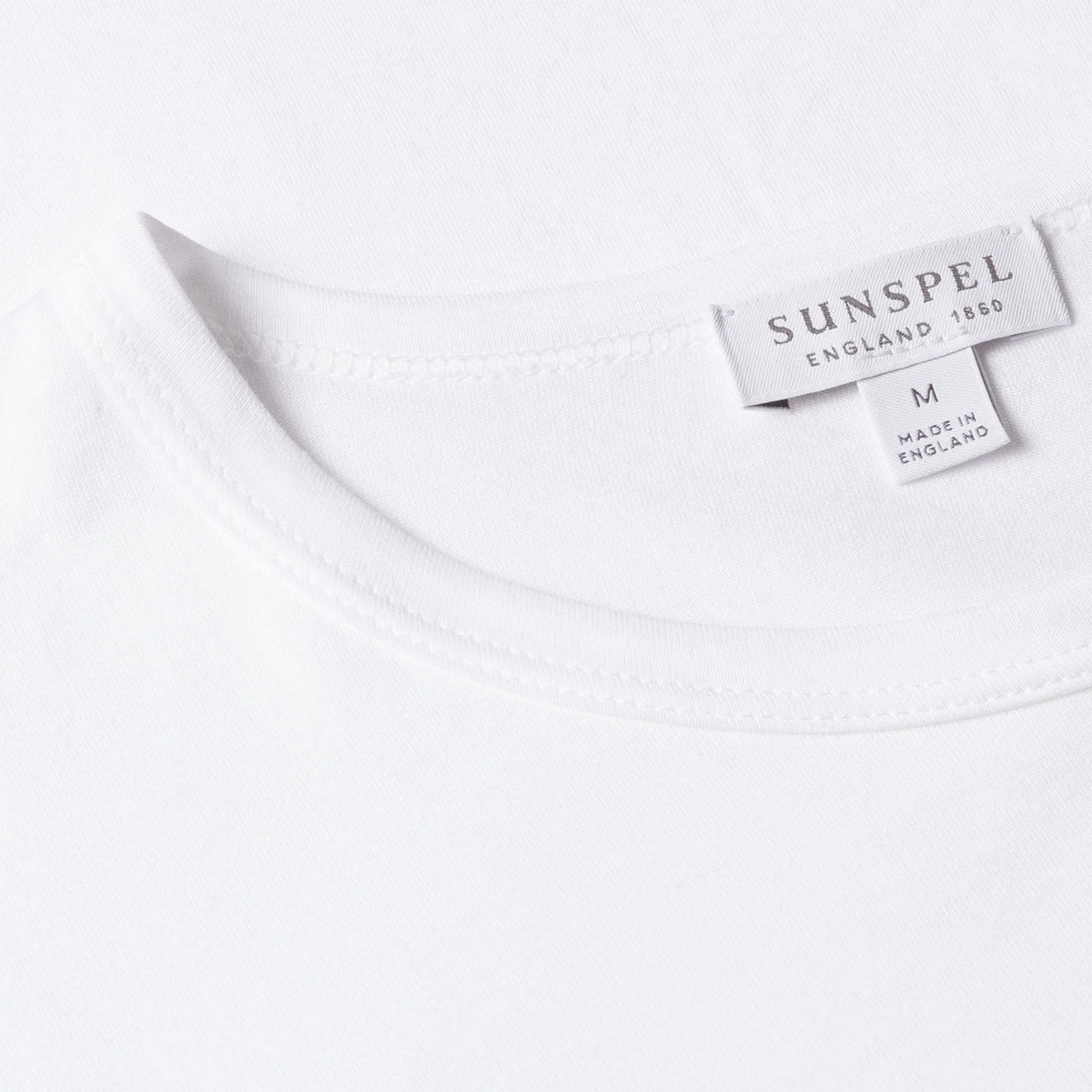 Sunspel Classic Crew T-Shirt White