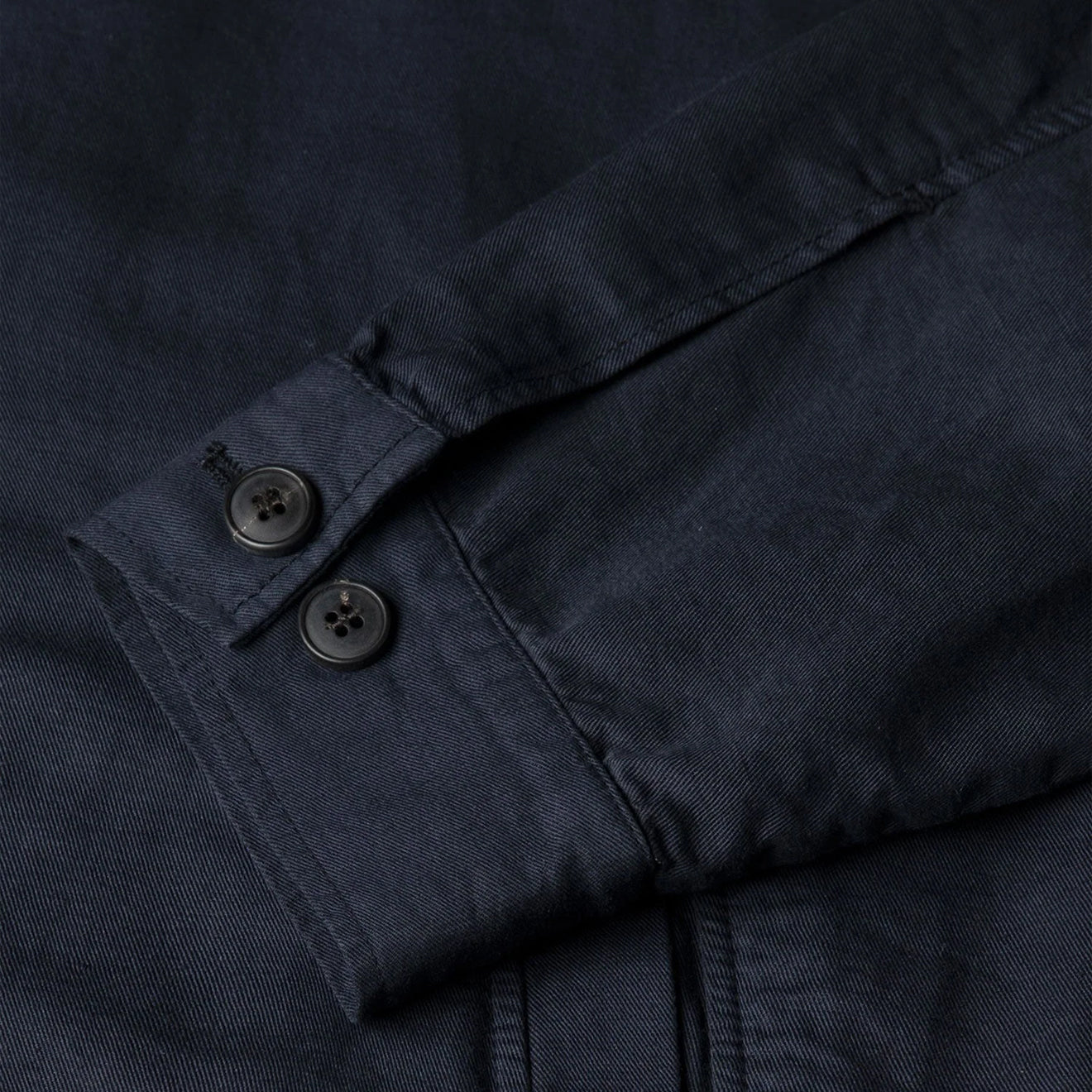 Sunspel Cotton Linen Jacket Navy