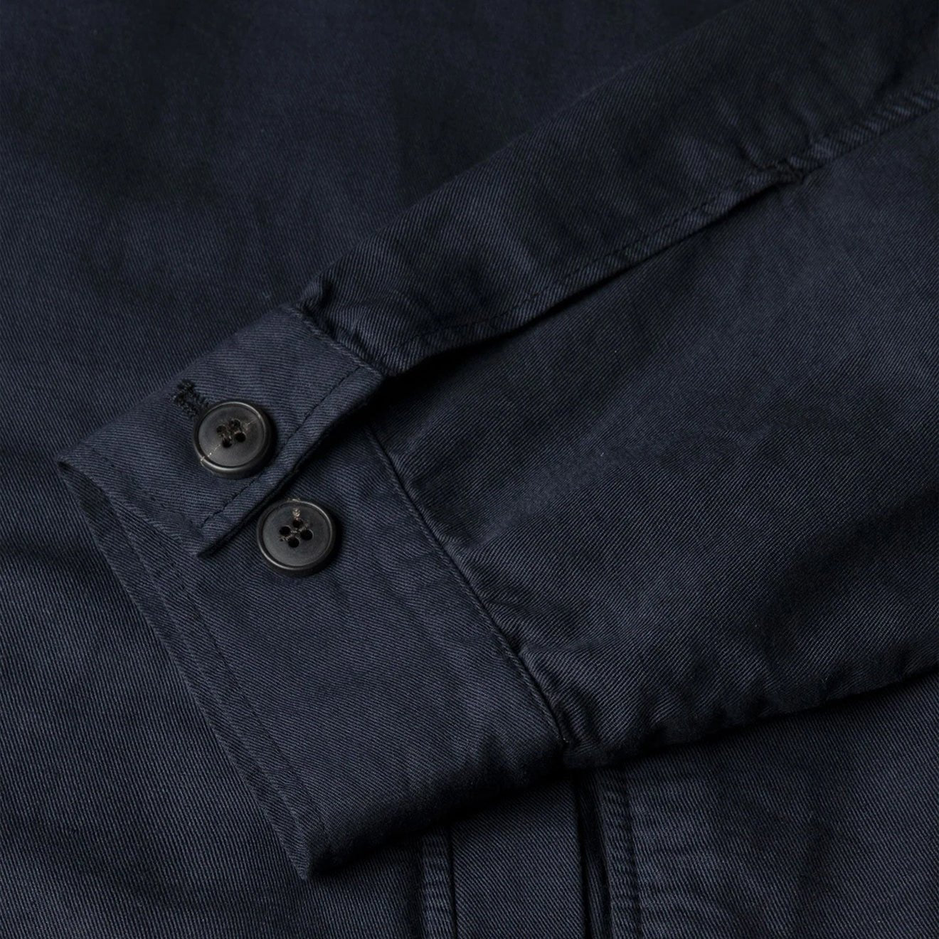 Sunspel Cotton Linen Jacket Navy