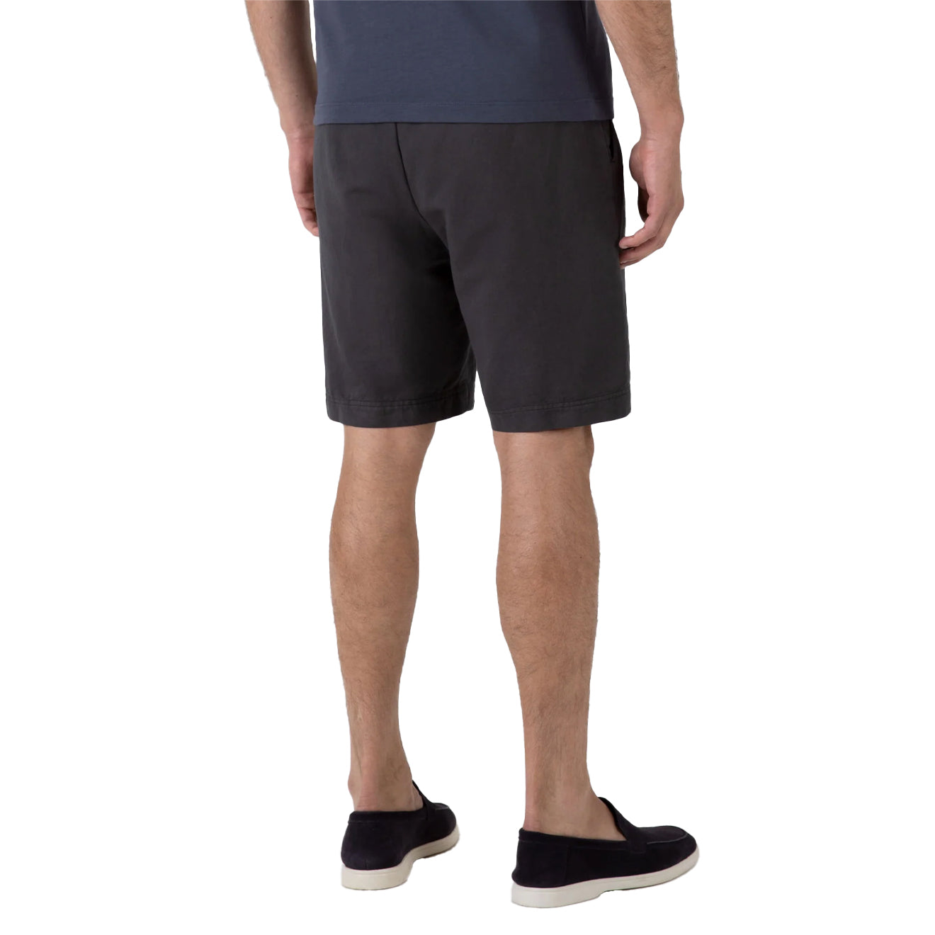 Sunspel Drawstring Short Charcoal - The Sporting Lodge