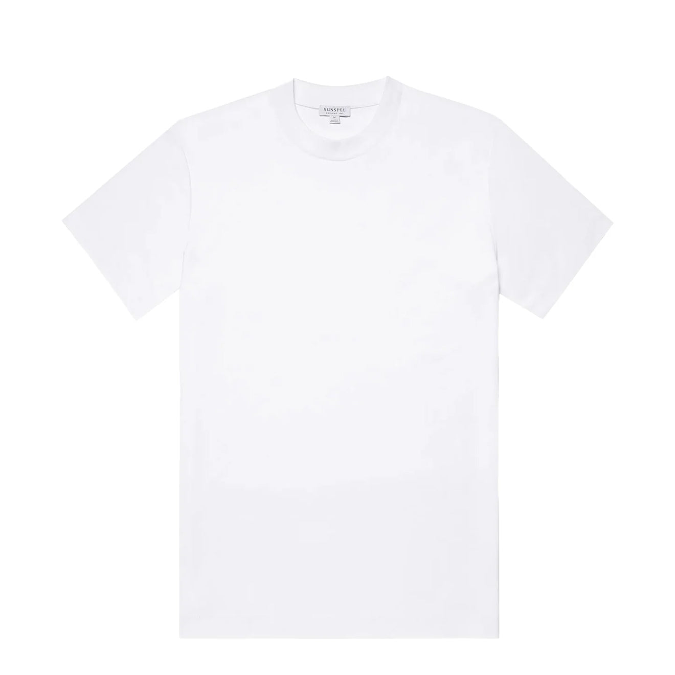 Sunspel Heavy Weight S/S Crew Tee White
