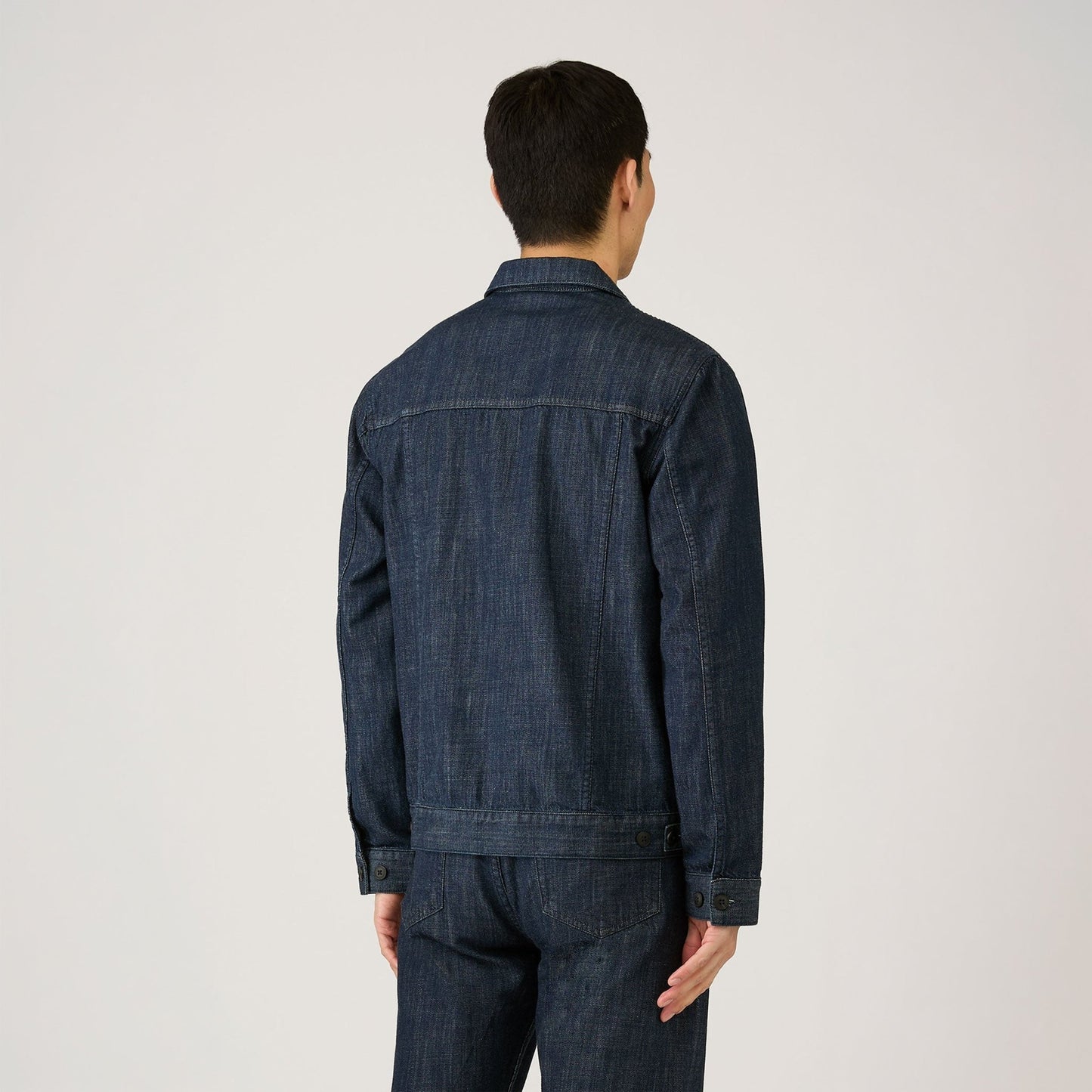 Sunspel Japanese Denim Jacket Denim Rinse Wash