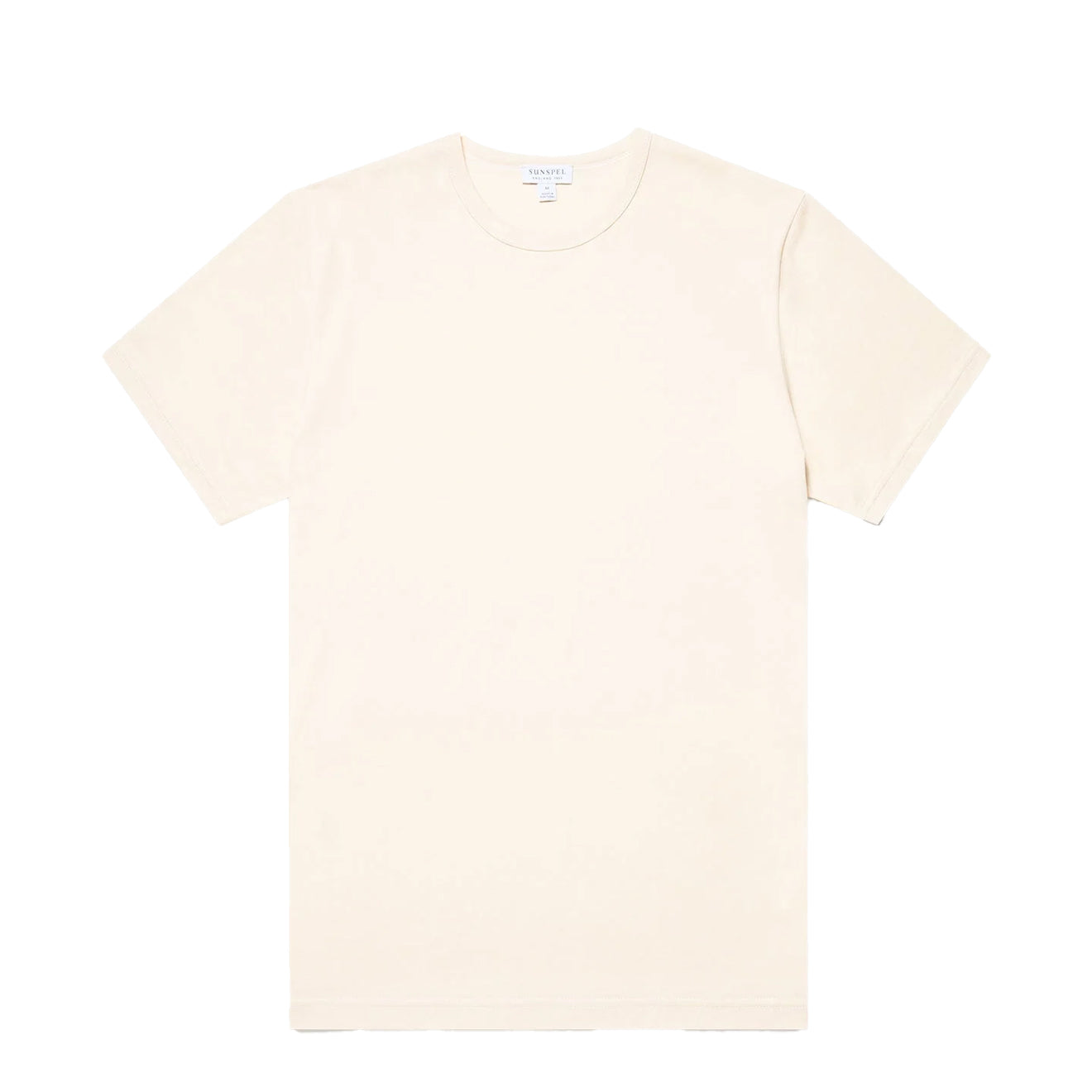 Sunspel S/S Crew Neck T-Shirt Undyed - The Sporting Lodge