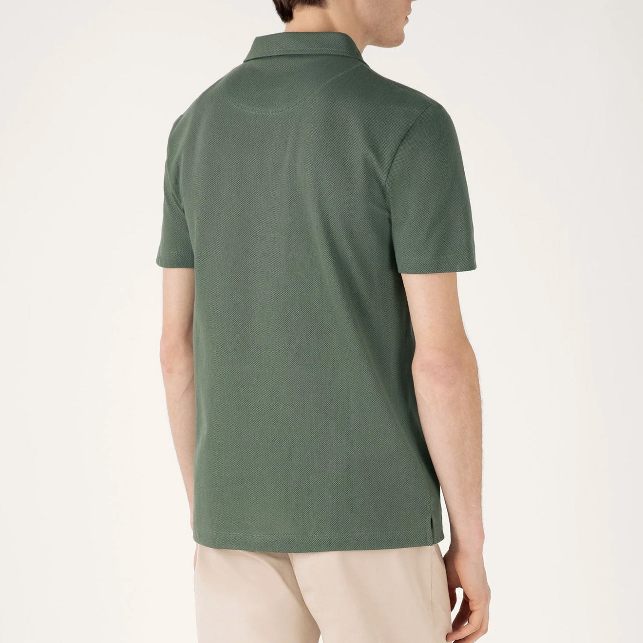 Sunspel S/S Riviera Polo Dark Green - The Sporting Lodge