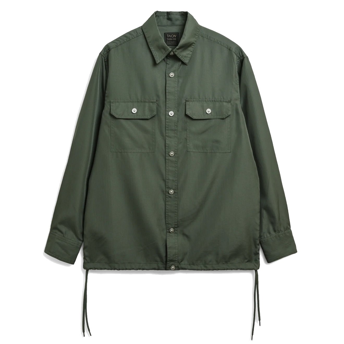 Taion Military Long Sleeve Shirt Olive - The Sporting Lodge