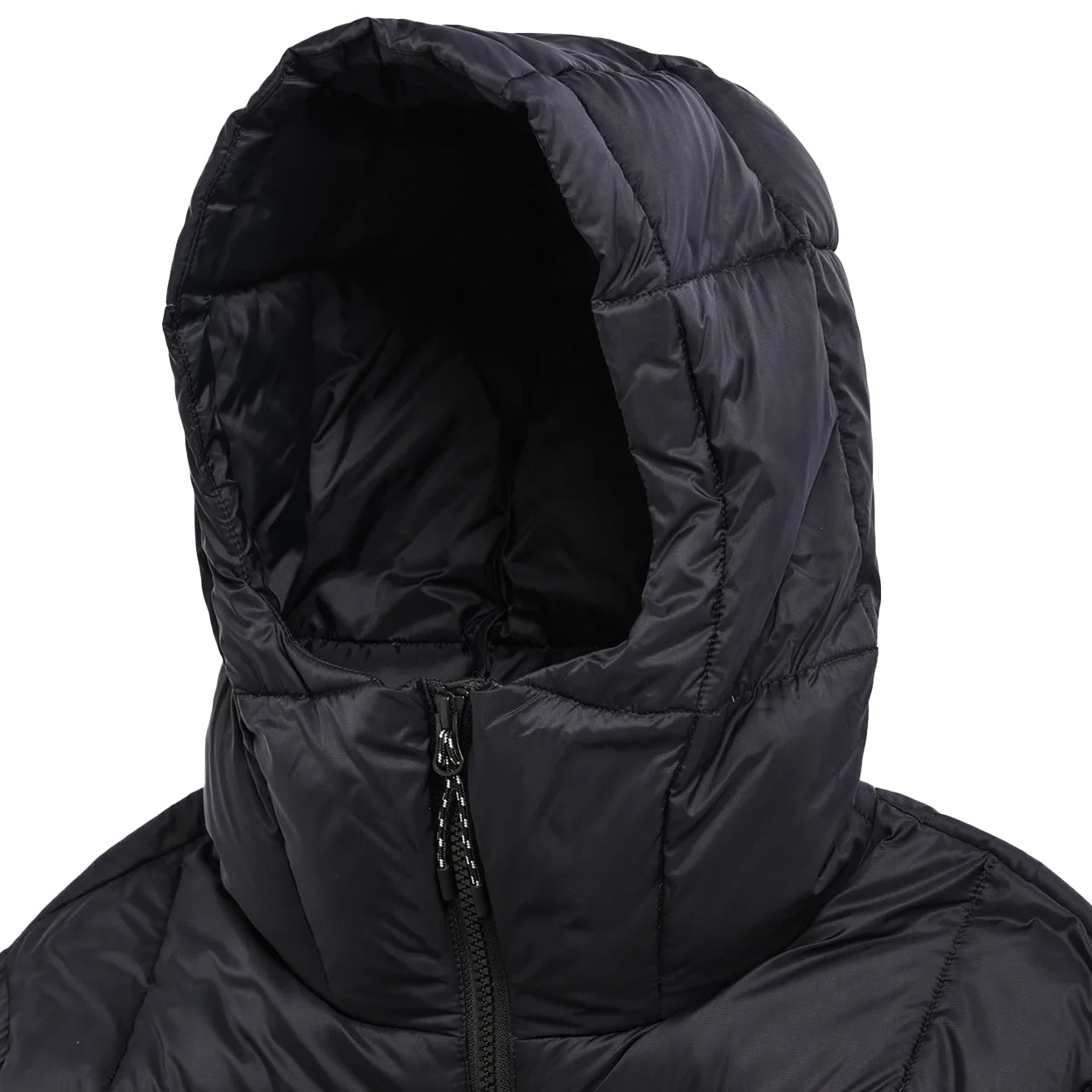 Taion Volume Hood Down Jacket Black - The Sporting Lodge