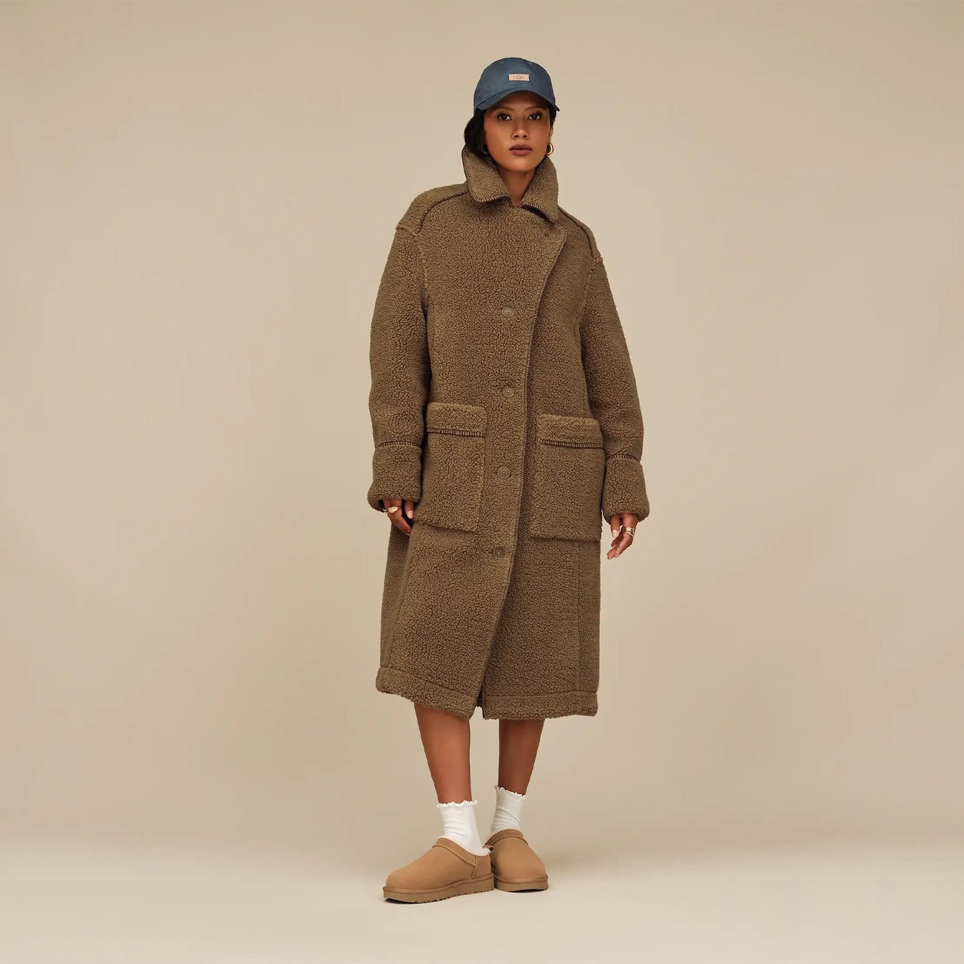 UGG Womens Classic Micro Boot Chestnut - The Sporting Lodge