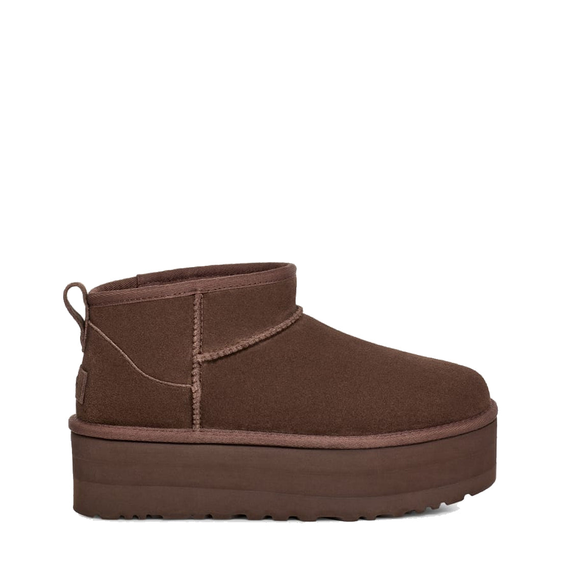 UGG Womens Classic Ultra Mini Platform Boot Burnt Cedar - The Sporting Lodge