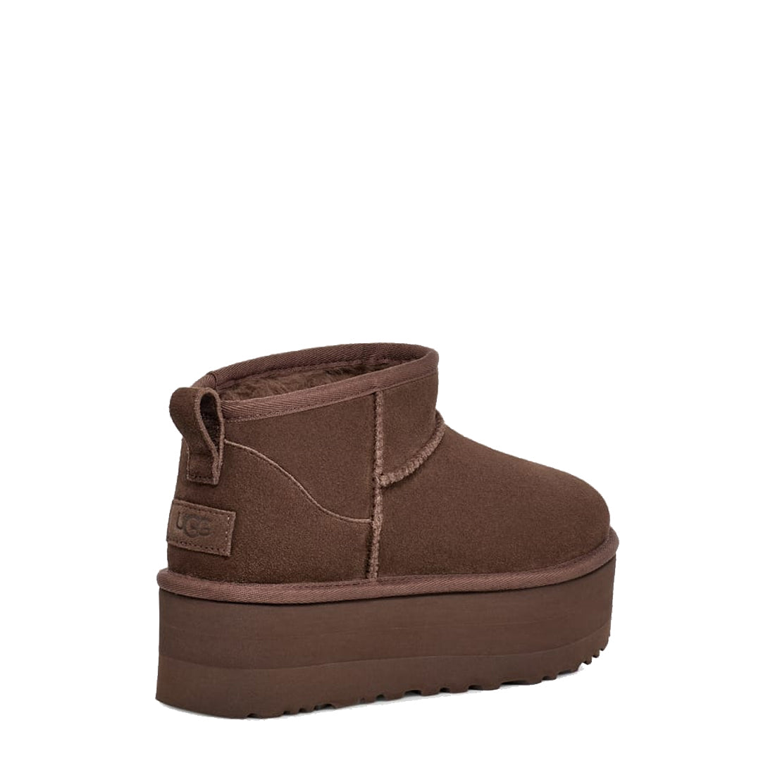 UGG Womens Classic Ultra Mini Platform Boot Burnt Cedar - The Sporting Lodge