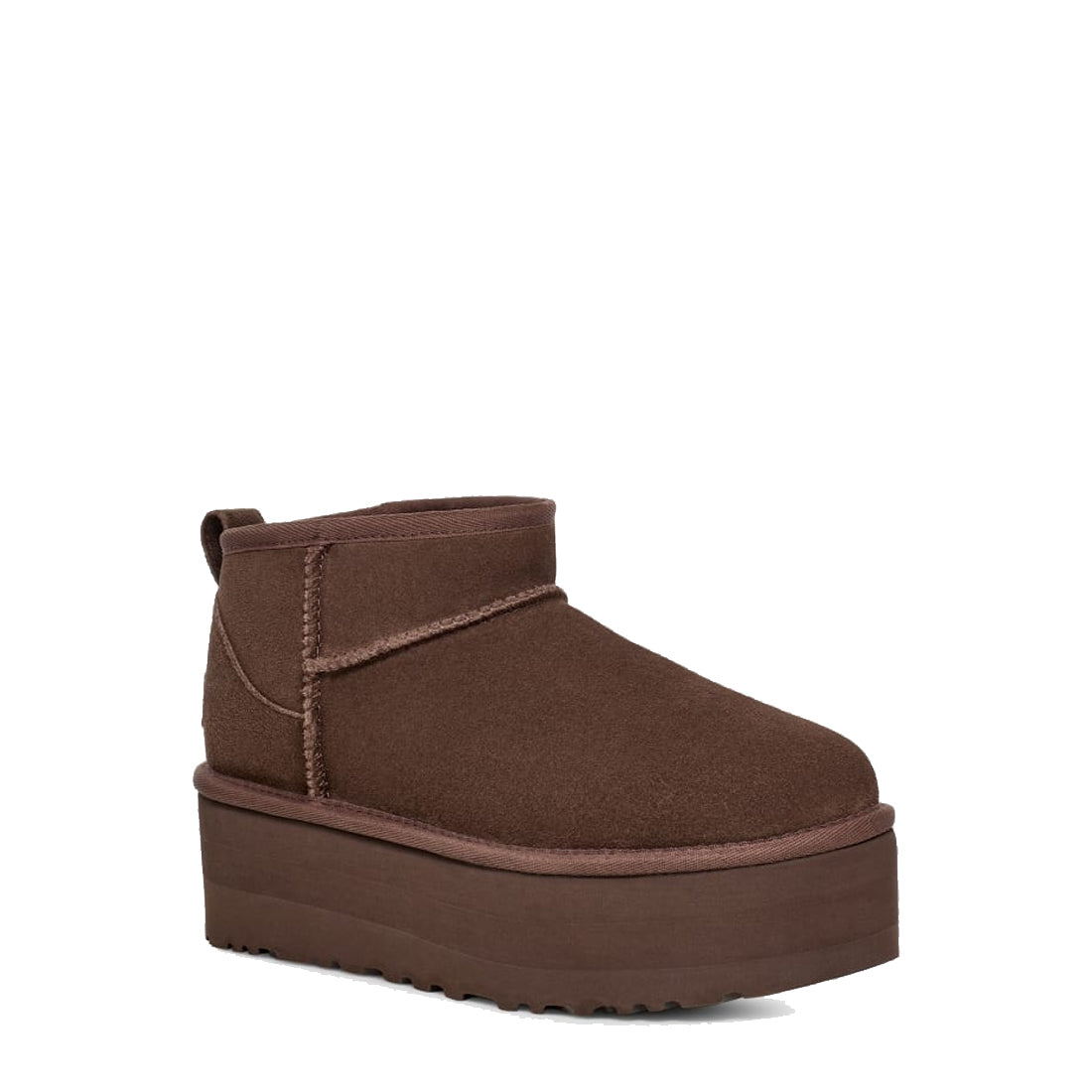 UGG Womens Classic Ultra Mini Platform Boot Burnt Cedar - The Sporting Lodge