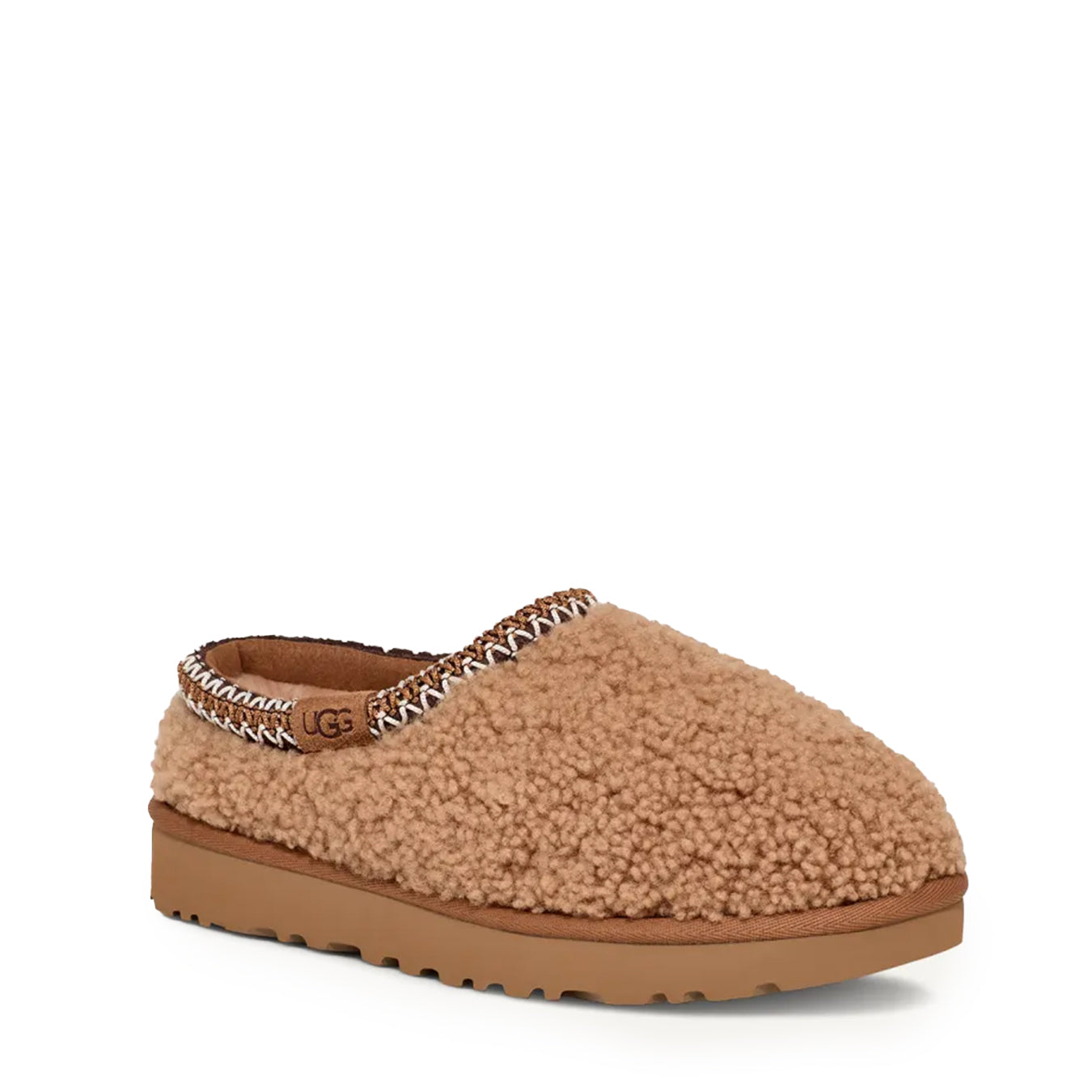 UGG Womens Tasman Maxi Curly Slipper Chestnut - The Sporting Lodge
