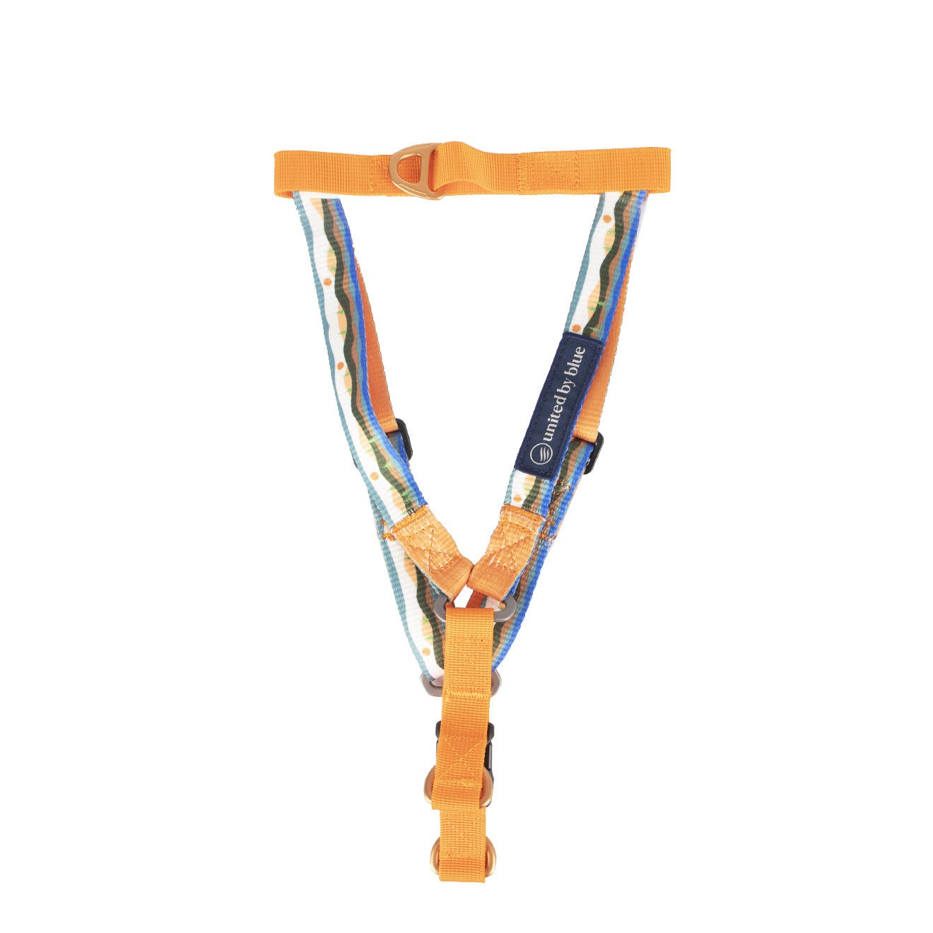 United by Blue Woven Dog Harness Marigold / Fresh Air - The Sporting Lodge