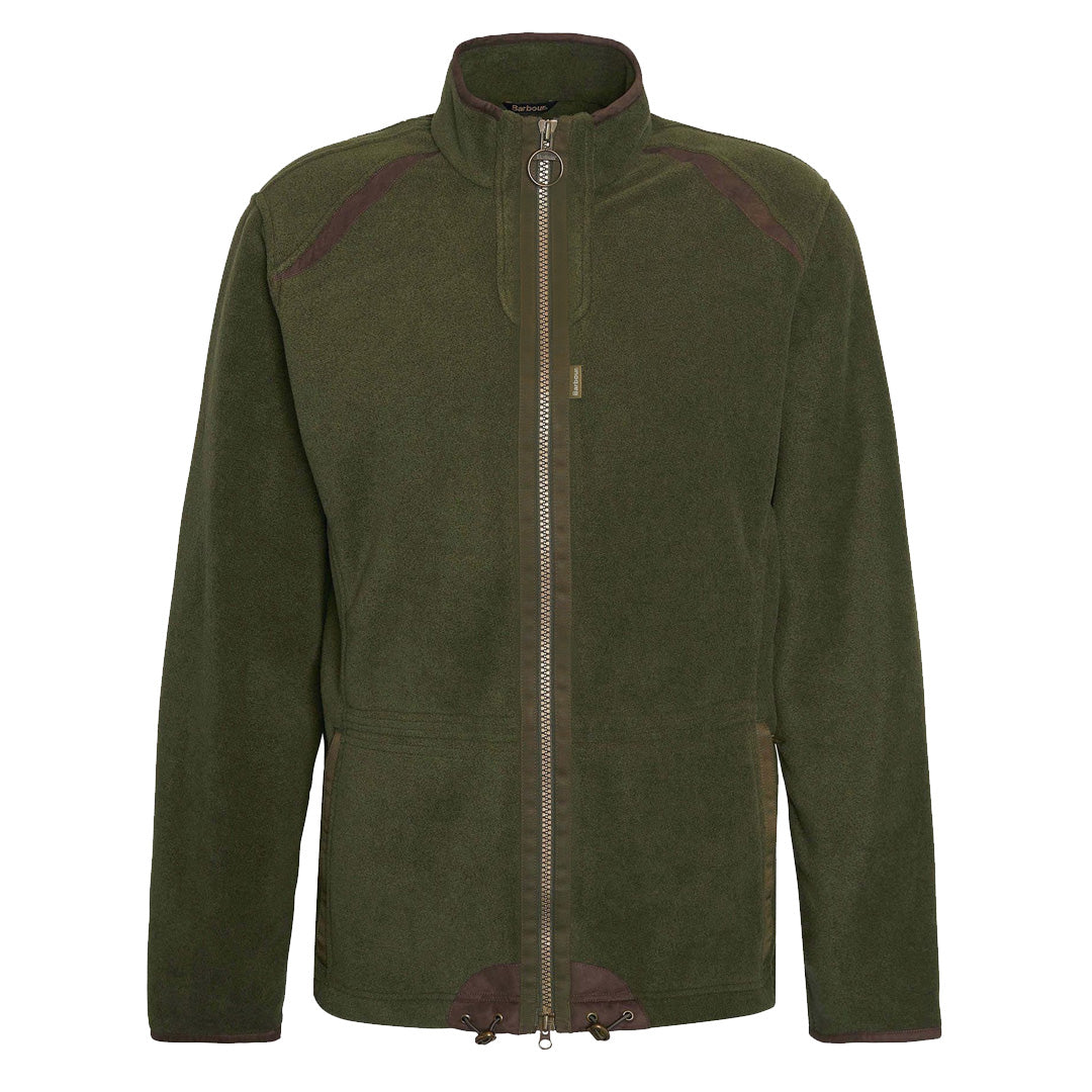 Barbour Langdale Fleece Jacket Forest - The Sporting Lodge