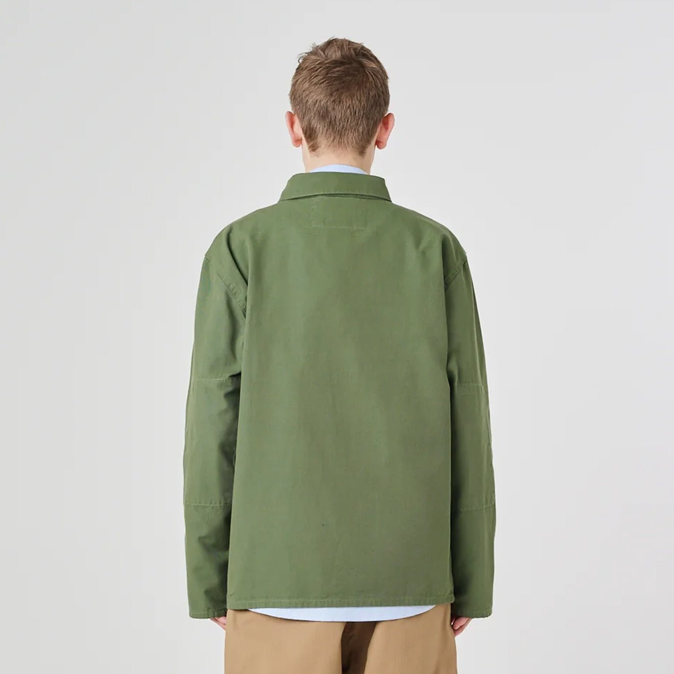 Uskees 3001 Overshirt Coriander - The Sporting Lodge