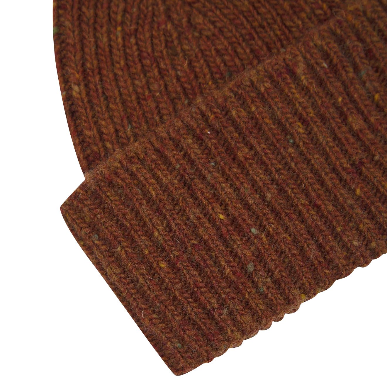 Uskees 4003 Speckled Donegal Wool Hat Chestnut - The Sporting Lodge