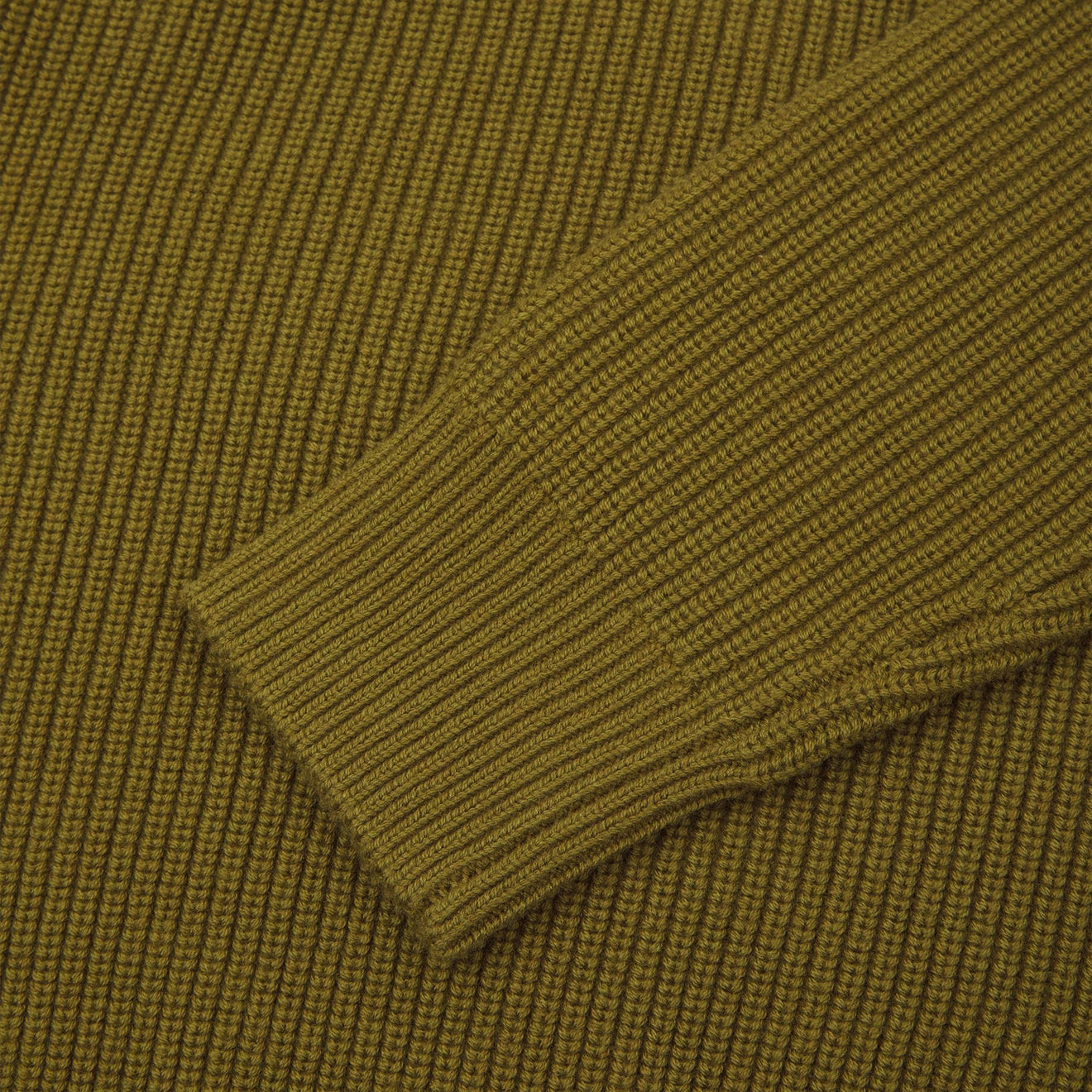 Uskees 7013 Crew Knit Jumper Woodland Green - The Sporting Lodge