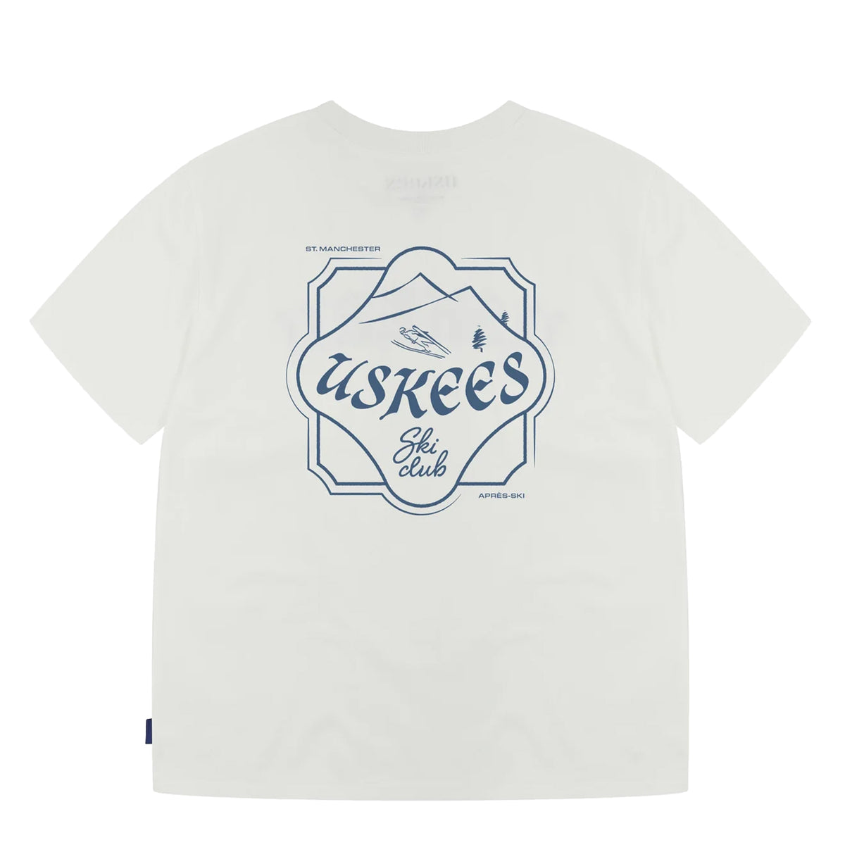 Uskees 7023-3 Ski Club S/S T-Shirt White