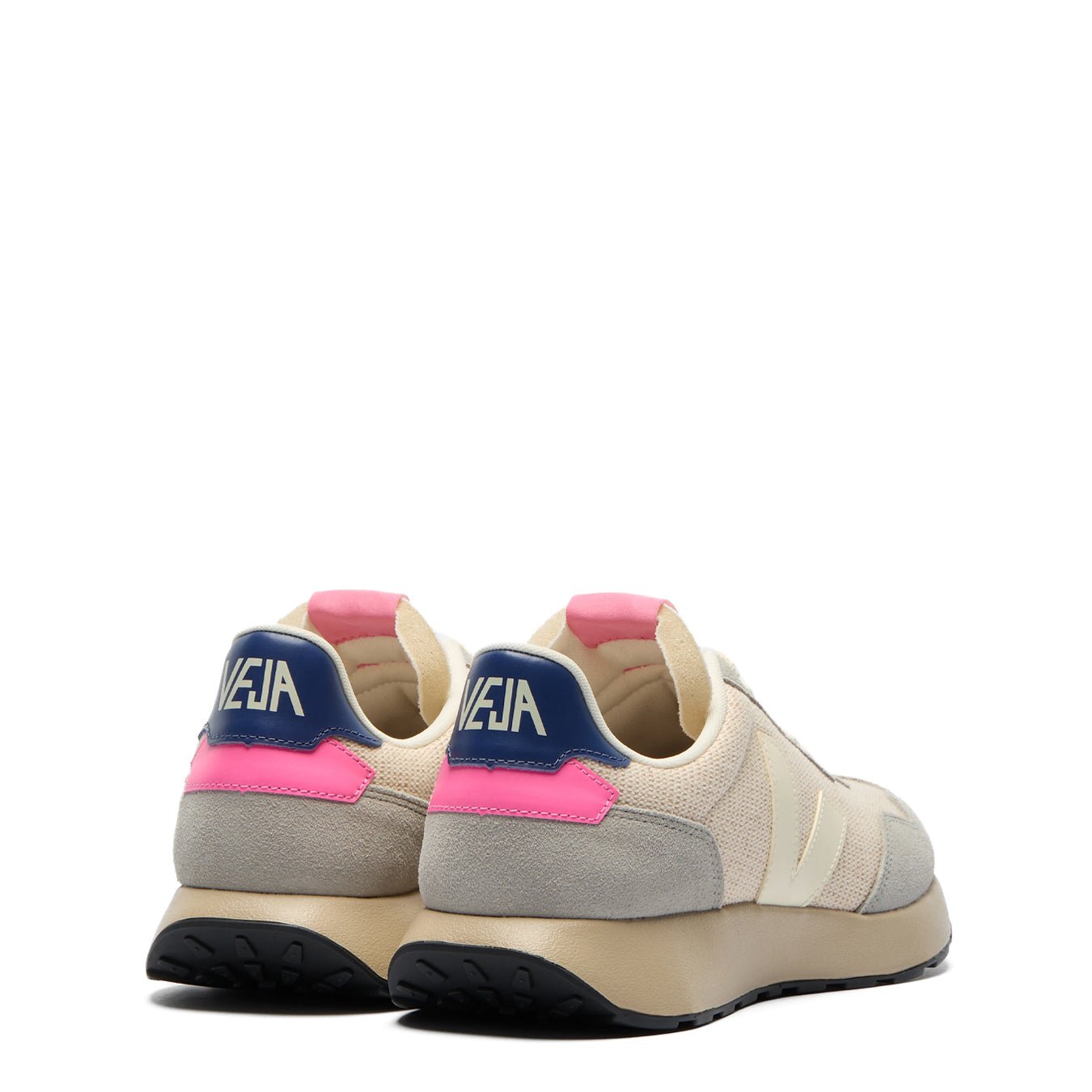 Veja Womens Paulistana Trainer Jute Cashew Oxford - Grey