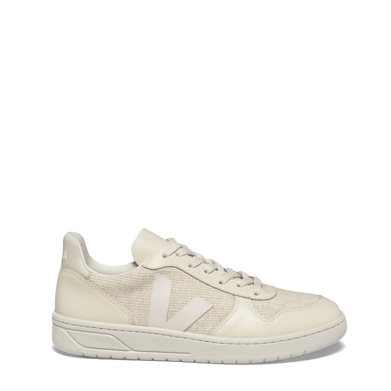 Veja Womens V - 10 J - Mesh Trainer Jute / White Multi - The Sporting Lodge