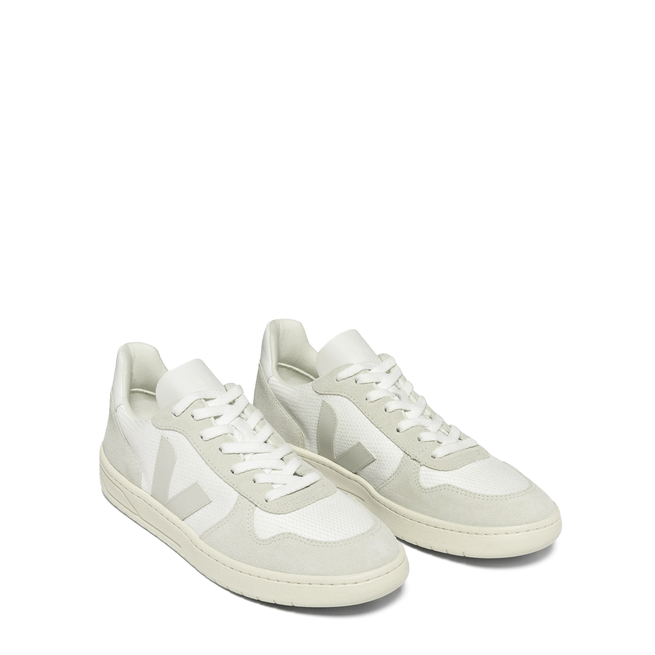 Veja Womens V-10 Trainer White Natural Pierre
