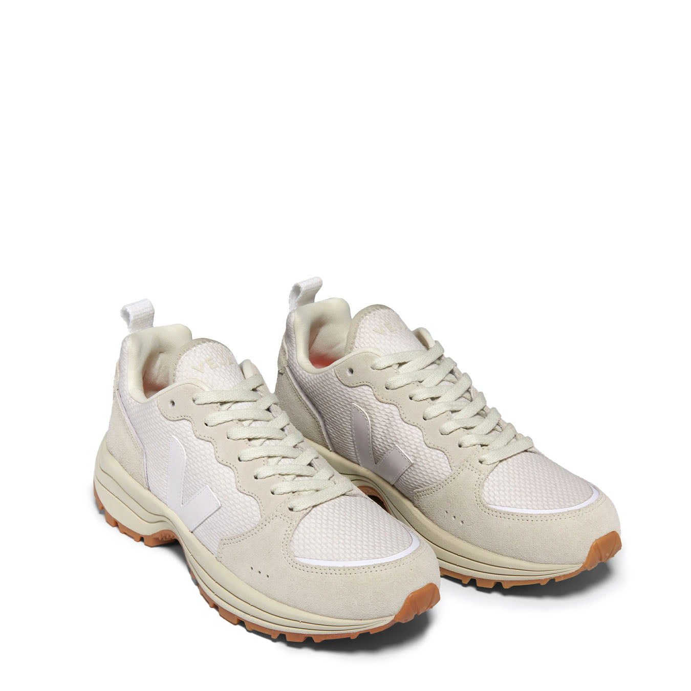 Veja Womens Venturi II Gravel / White - The Sporting Lodge