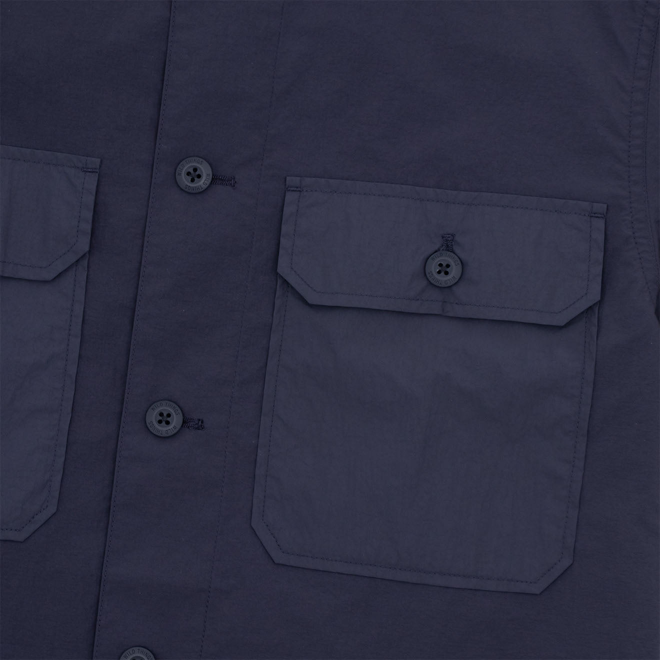 Wild Things Backstain Field Shirt Dark Navy - The Sporting Lodge