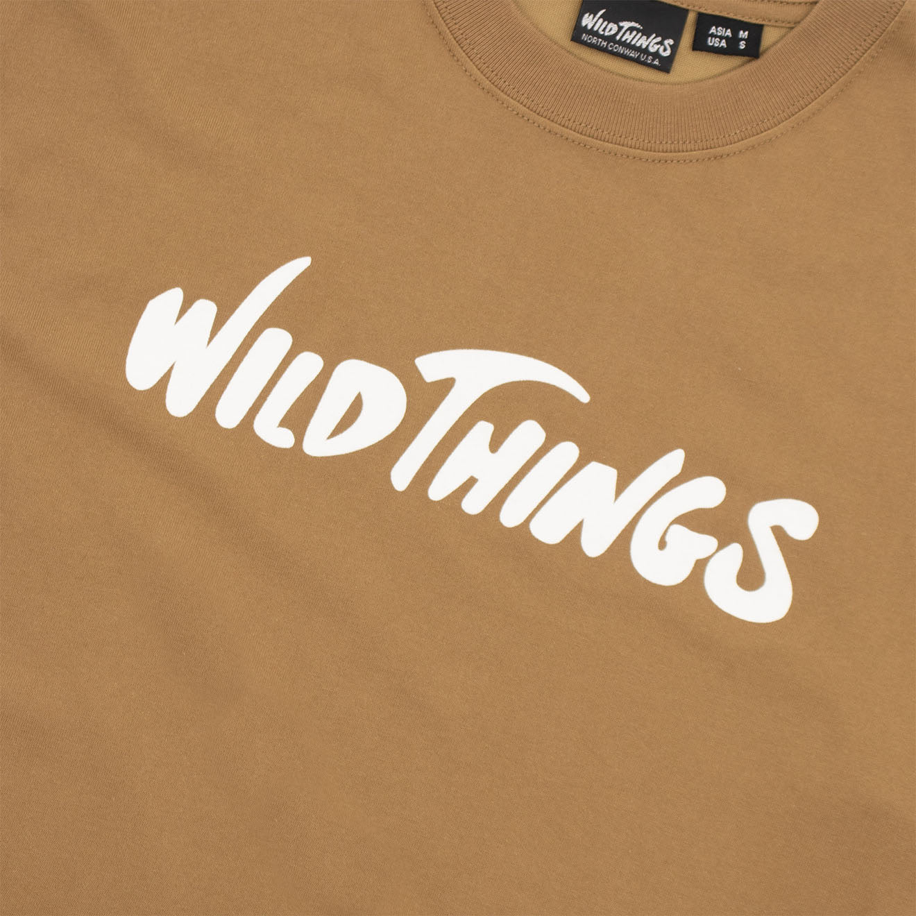 Wild Things Logo Tee Khaki - The Sporting Lodge