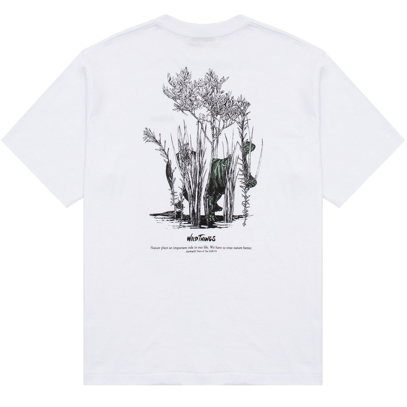 Wild Things Wild Animal T-Shirt One White - The Sporting Lodge