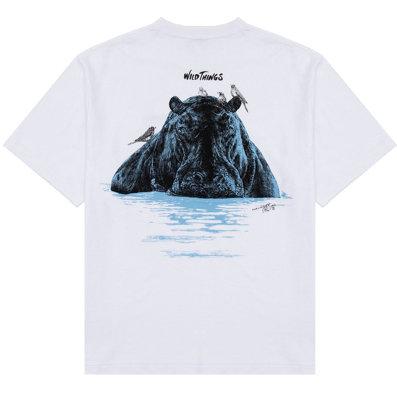 Wild Things Wild Animal Tee Two White - The Sporting Lodge